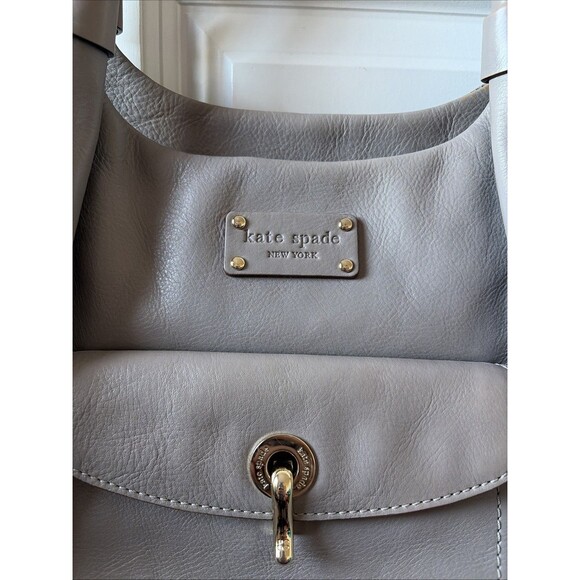 Vintage Kate Spade Stevie Leather Tote Y2K - Picture 2 of 9